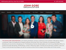 Tablet Screenshot of johngore.com